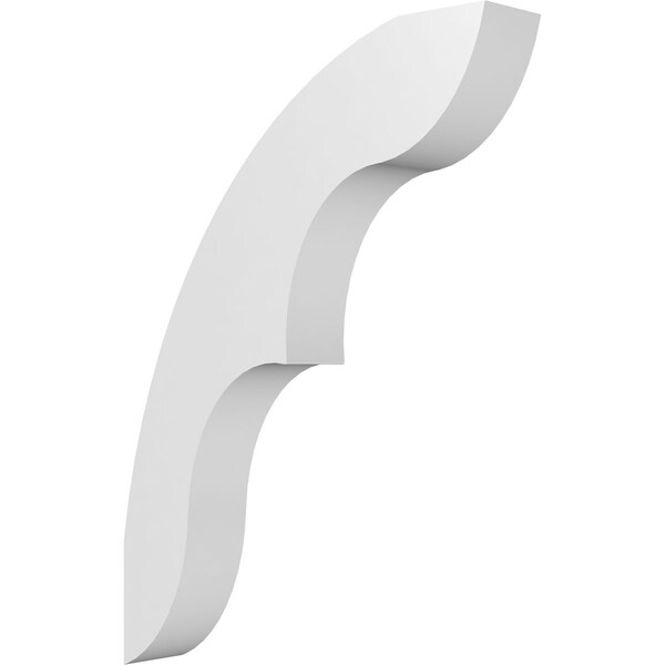 Ekena Millwork 3-in. W x 16-in. D x 22-in. H Ozark Architectural Grade PVC Knee Brace BRCP03X16X22OZK - main